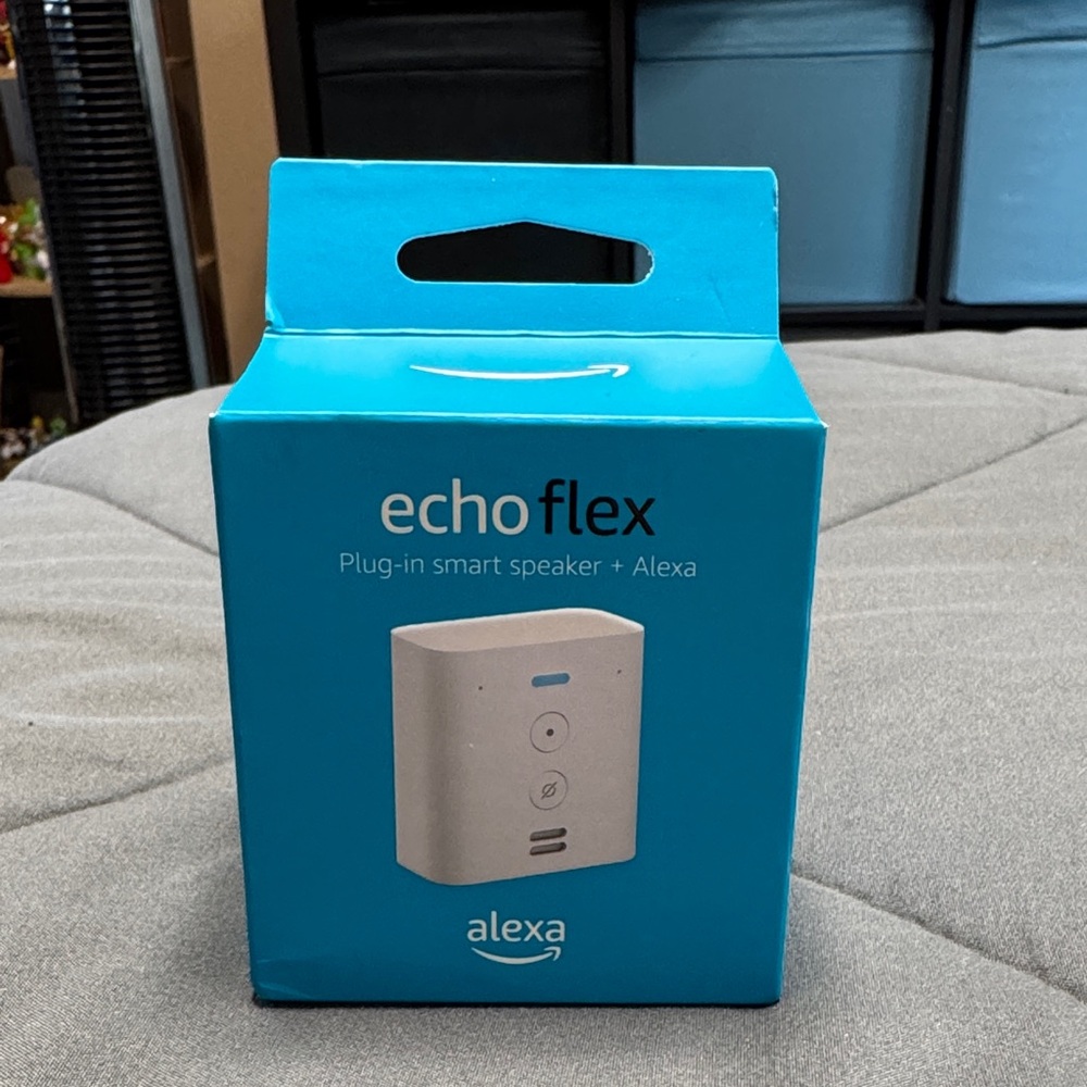 Amazon Echo Flex Smart Speaker with Alexa - White